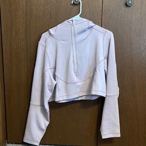 Lululemon cropped half zip